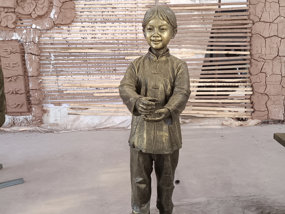 重庆大足双桥博物馆玻璃钢雕塑